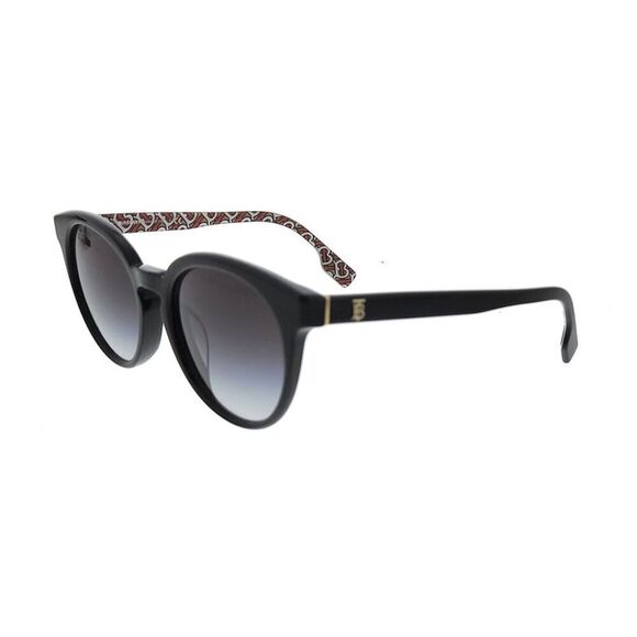 Burberry0BE4326F 38248G Black Round Sunglasses
